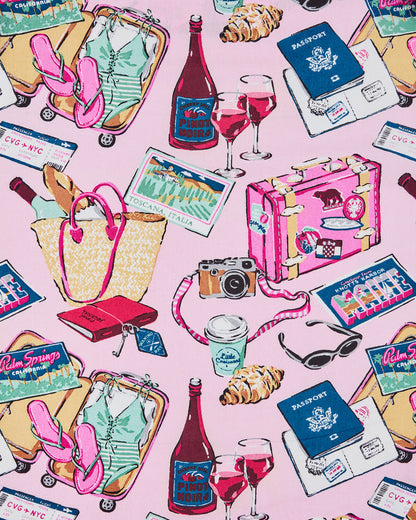 Emotional Baggage - PJ Pants - Happy Place Pink