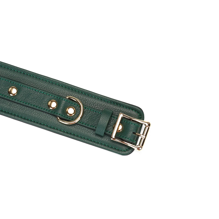Evergreen Leather Handcuffs