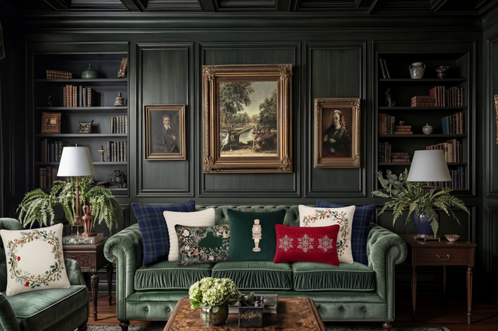 EVERGREEN MANOR PILLOW