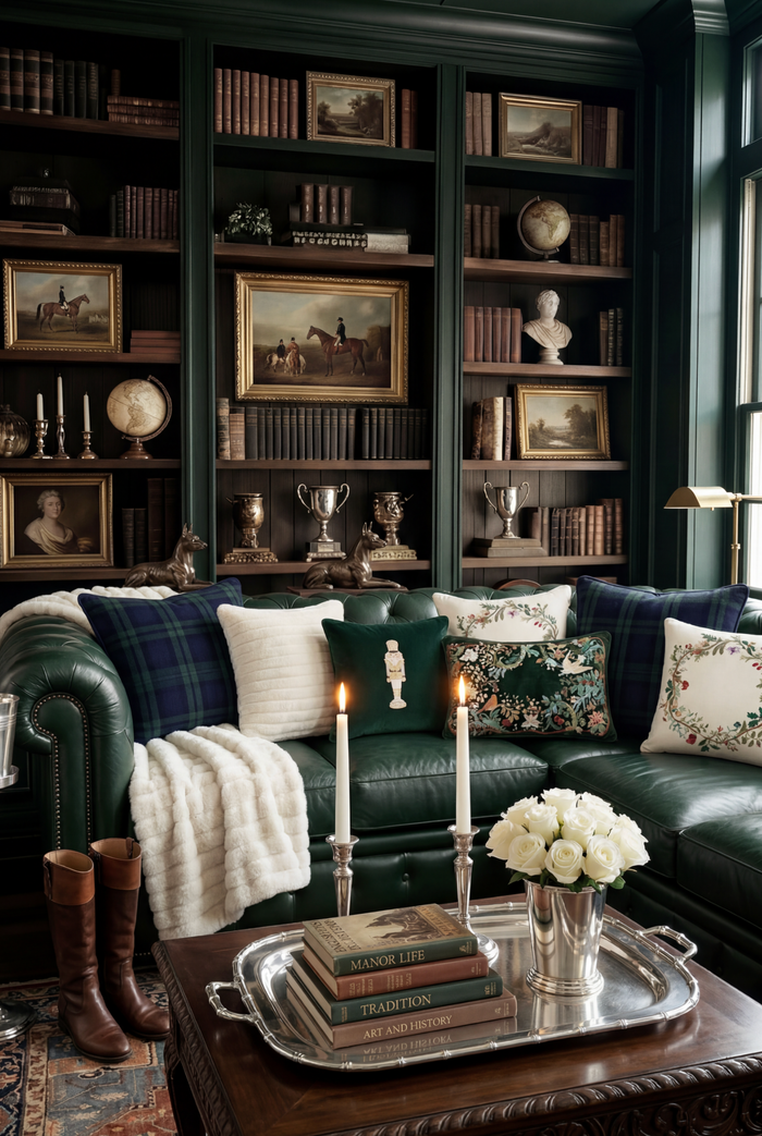 EVERGREEN MANOR PILLOW