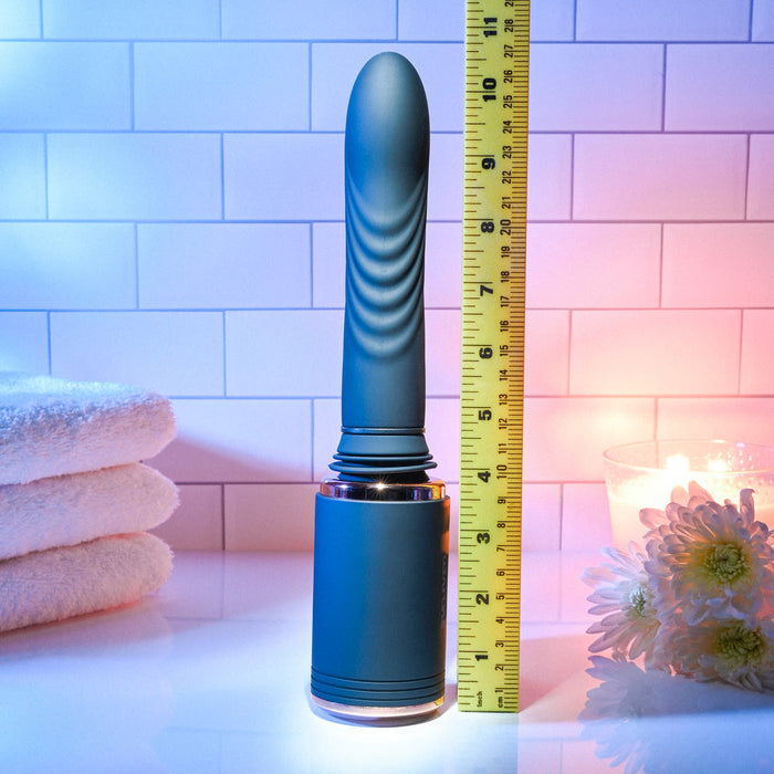 Evolved Too Hot to Handle Thrusting Sex Machine - 7 Speed Vibration, Heating Function, Hands-Free Play Eldorado