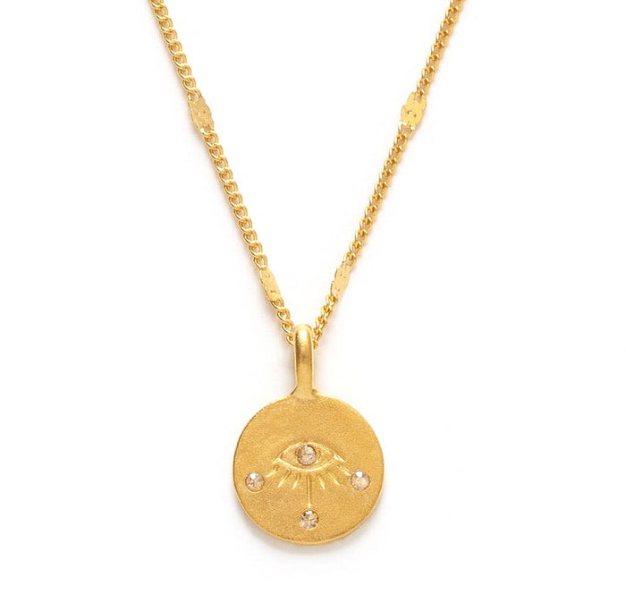 Eye of Protection Necklace - Turquoise