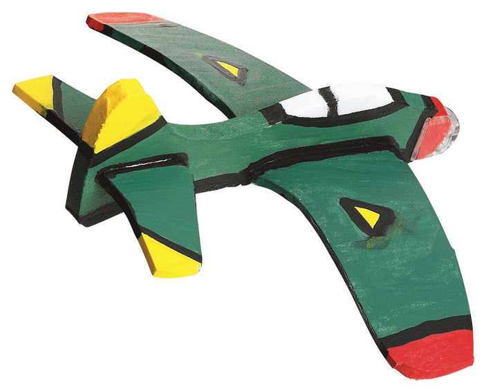 Faber-Castell / Creativity for Kids - 4 Foam Fliers Stunt Squadron Mini Kit - DIY Craft Kit