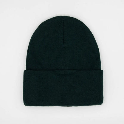 Fashion Knitted Hats Winter Ladies Unisex Hat Black Brown Red - Pantsnsox