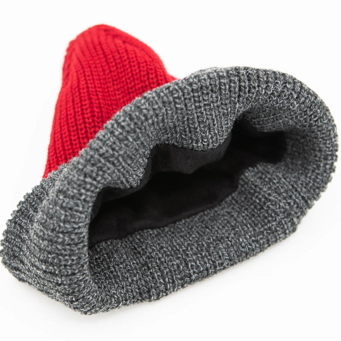 Fashion Knitted Hats Winter Ladies Unisex Hat Black Red Grey - Pantsnsox
