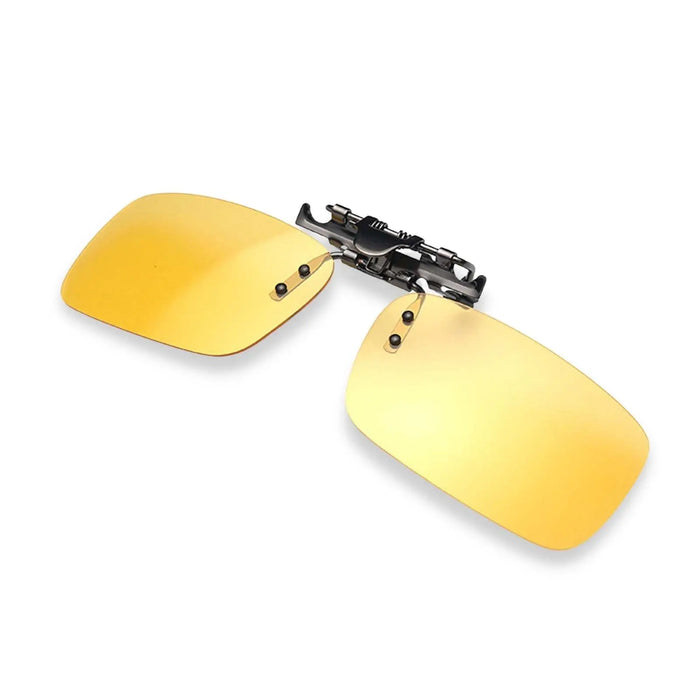 Fashion Retro Polarized Clip On flap up Sunglasses UV 400 Protection Mens Womens - Pantsnsox