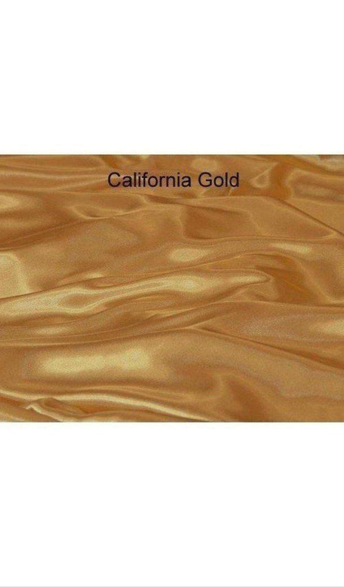 SKU5618, Fitted Bottom Sheet of Sonoma Satin, Calif. Gold, Queen 8 In Satin Boutique