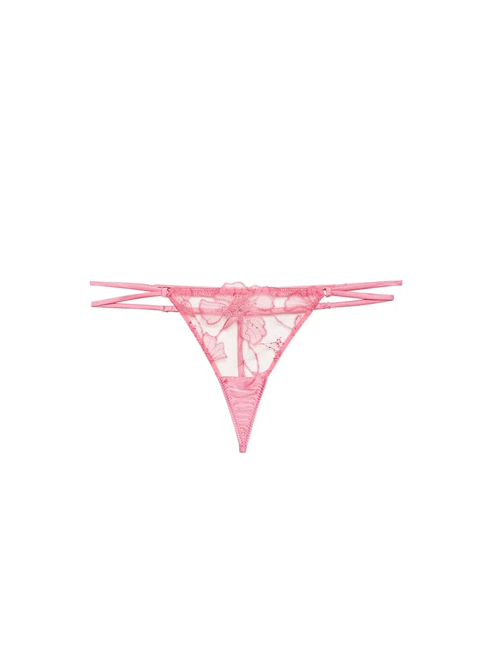 Fleur du Mal Harper Embroidery G-String