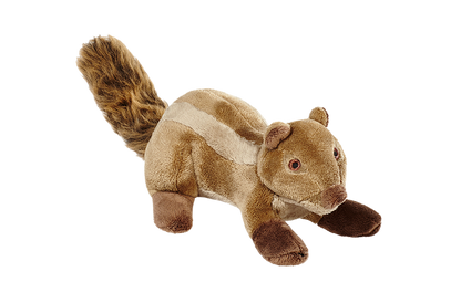 Fluff and Tuff Dog Toy -Peanut Chipmunk - Dog.Dog.Cat.