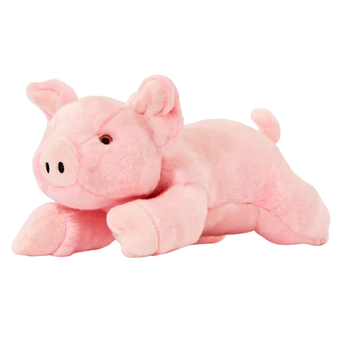 Fluff and Tuff Dog Toy-Petey Pig : MED - Dog.Dog.Cat.