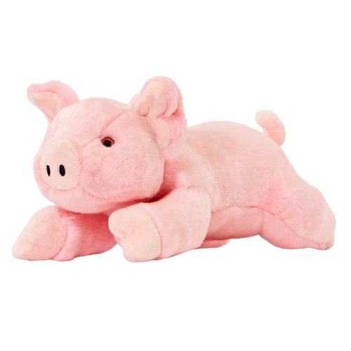 Fluff and Tuff Dog Toy-Petey Pig : MED - Dog.Dog.Cat.