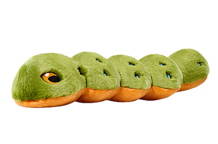 Fluff and Tuff Dog Toys - Katie Caterpillar - Dog.Dog.Cat.