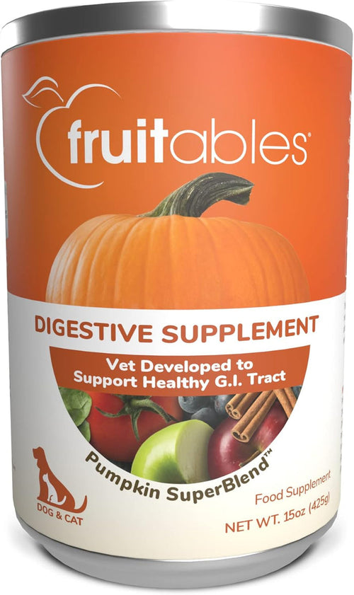 Fruitables Canned Food-Pumpkin Ginger : 15 oz - Dog.Dog.Cat.