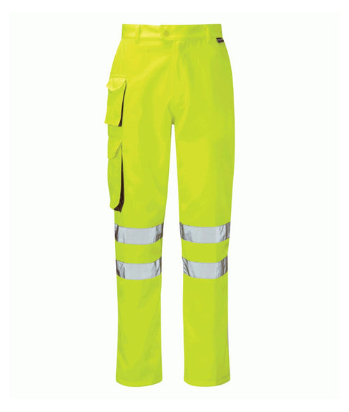 Gamma Combat Trouser Tall Leg high-visibility trousers 80% polyester 20% cotton 275GSM with leg pocket phone pocket and button zip front