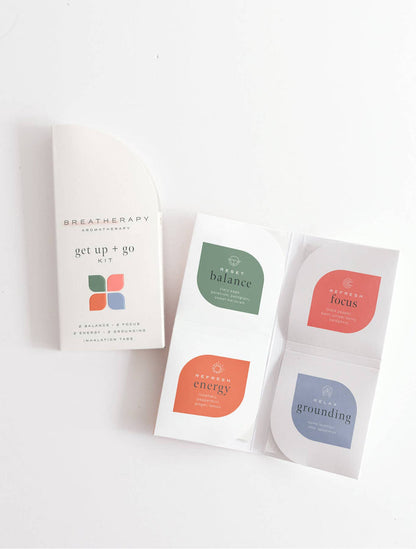 Get Up + Go Sampler Kit Aromatherapy Inhalation Patches