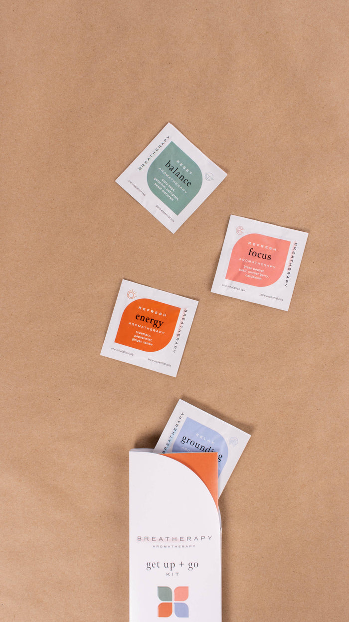 Get Up + Go Sampler Kit Aromatherapy Inhalation Patches