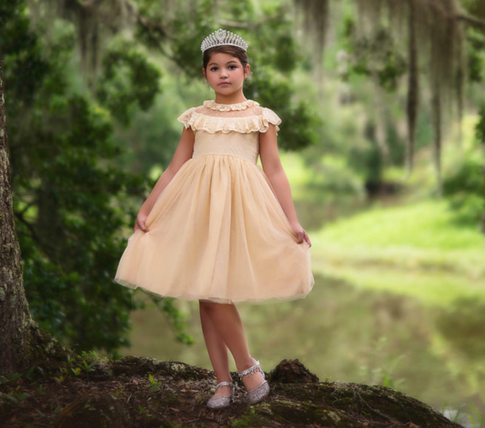 GIOVANNA DRESS BUTTERSCOTCH