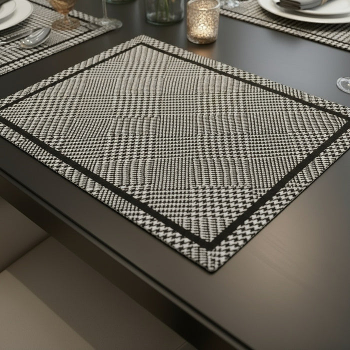 GLEN PLAID PLACEMAT SET OF 4