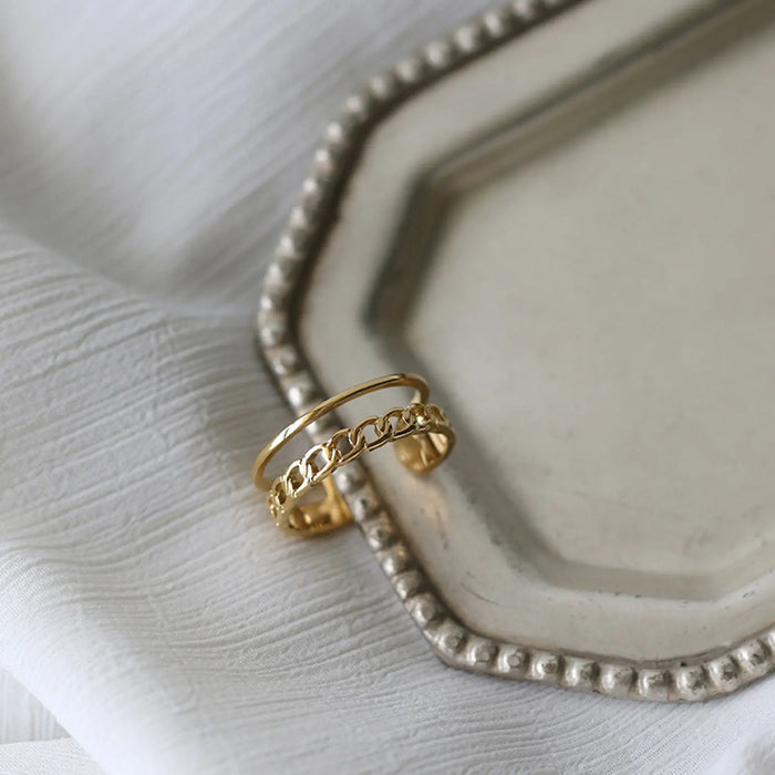 Golden Crown Open Ring Pantsnsox