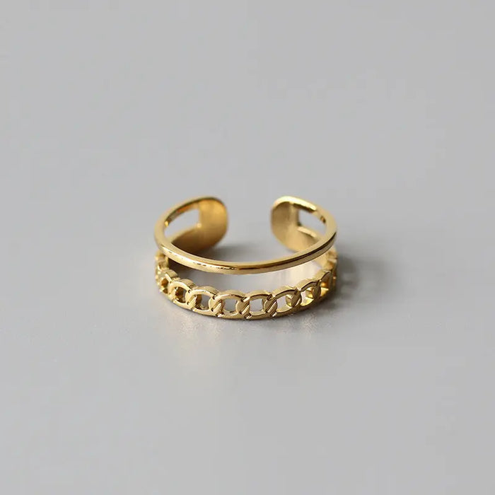Golden Crown Open Ring Pantsnsox
