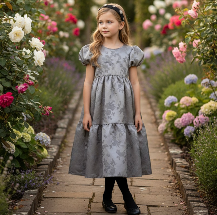 GRACYN GOWN SILVER