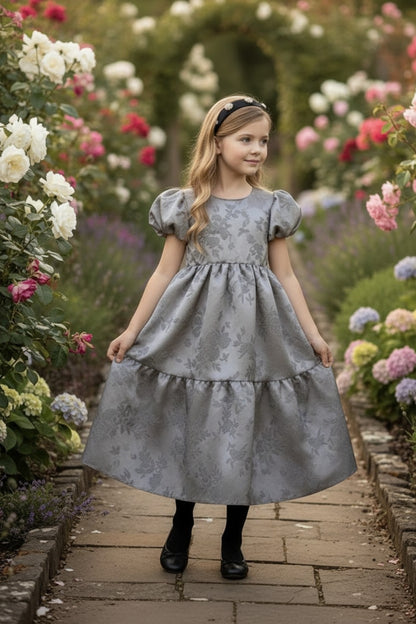 GRACYN GOWN SILVER