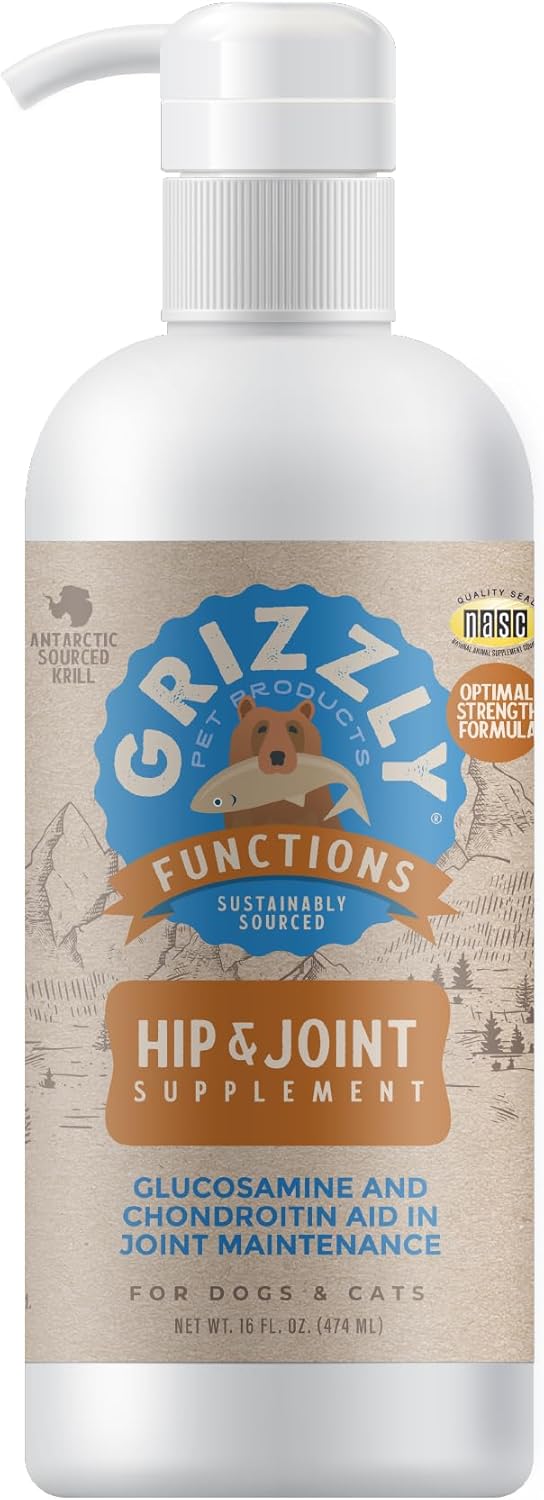 Grizzly Joint Aid Liquid - Dog.Dog.Cat.