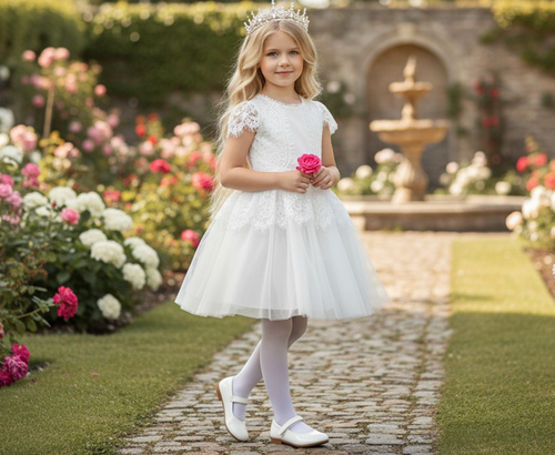 GWENDOLYN DRESS WHITE
