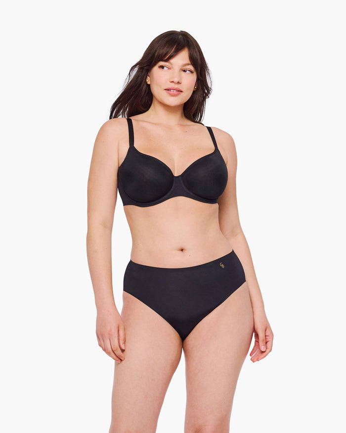 Black Bikini - Lisciante High Waist Bikini