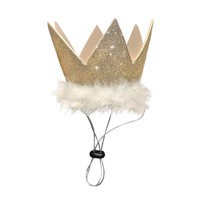 Huxley & Kent - H&K Party Crown Gold with SnugFit® - Dog.Dog.Cat.