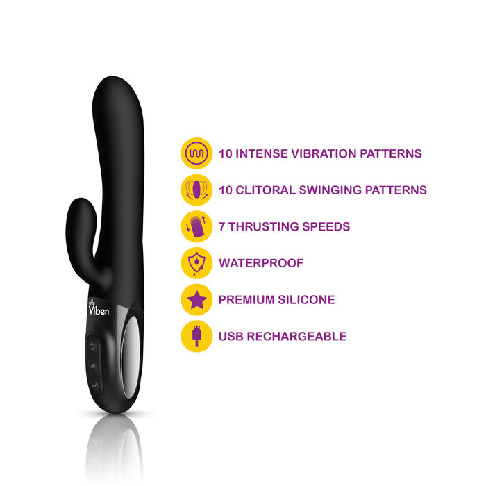 Hypnotic Clit Teaser and Thrusting Rabbit