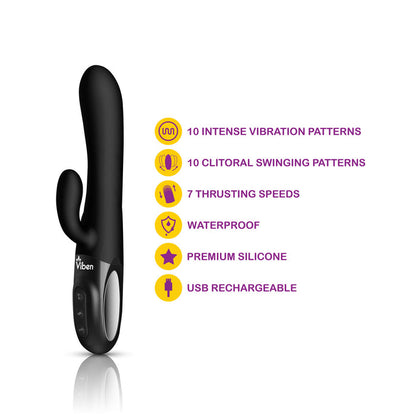 Hypnotic Clit Teaser and Thrusting Rabbit