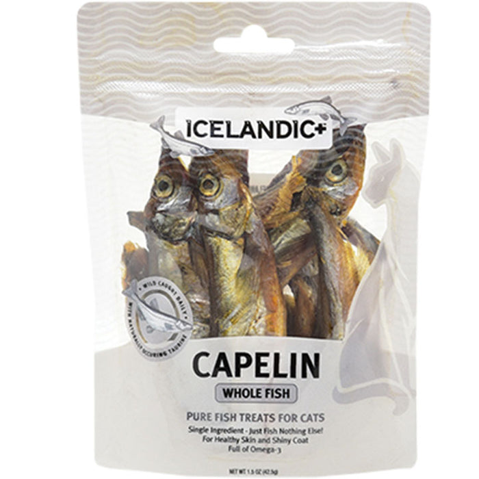 Icelandic+ Capelin Whole Fish & Pieces Dog Treat - Dog.Dog.Cat.
