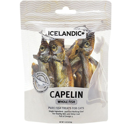 Icelandic+ Capelin Whole Fish & Pieces Dog Treat - Dog.Dog.Cat.
