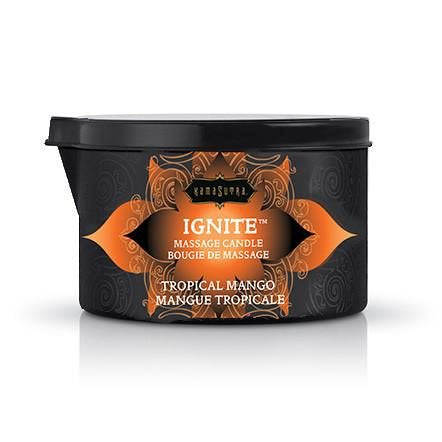 Ignite Tropical Mango Massage Candle