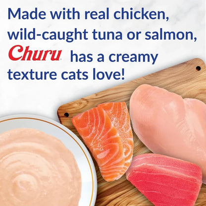 Inaba Churu Chicken Variety Cat Treats Bag-10 PK - Dog.Dog.Cat.