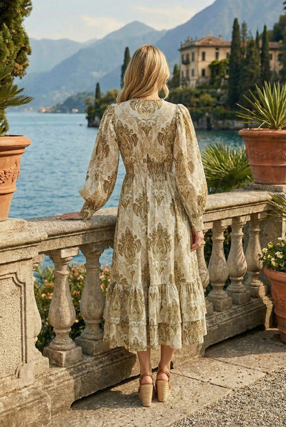 ISLA DRESS TAN