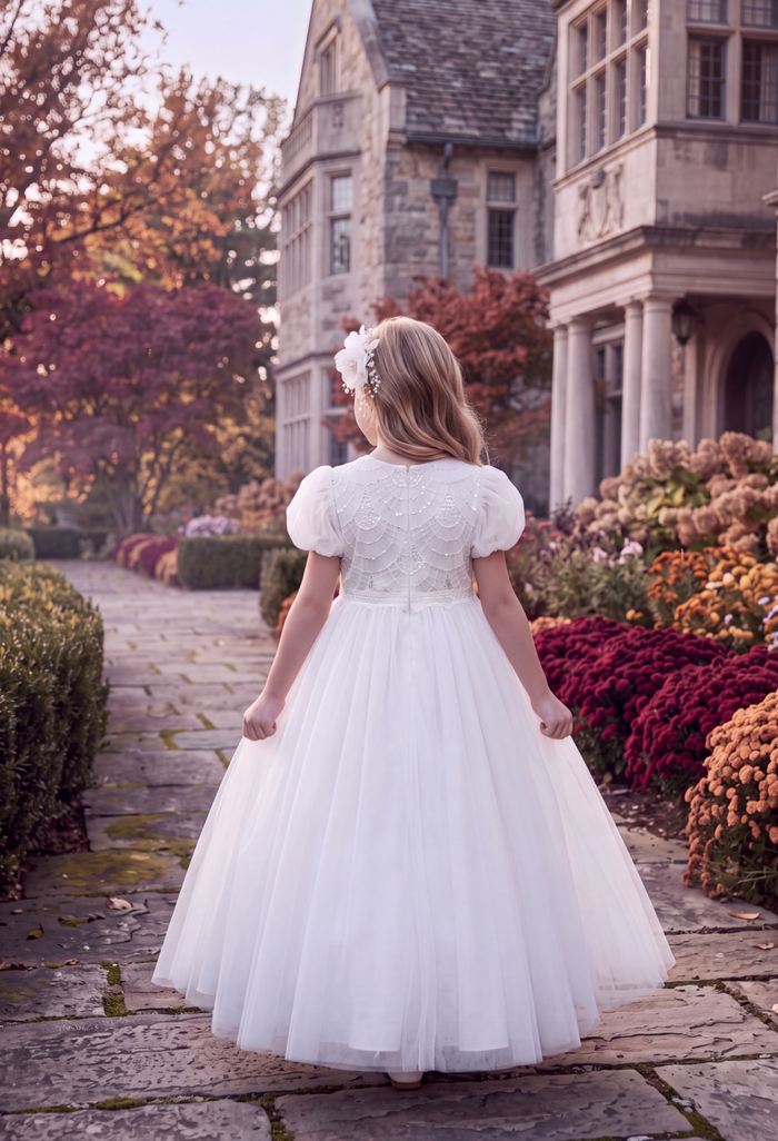 JACQUELINE GOWN WHITE