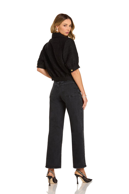 JANELLE CROPPED TWEED JACKET