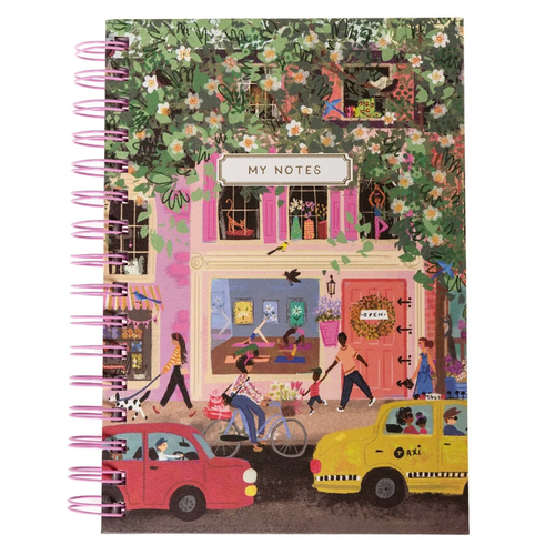 Joyful Landscapes 6 x 8 Spiral Hard Cover Journal