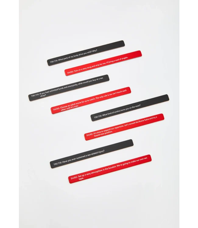 Kinky Truth or Dare: Pick-A-Stick Game