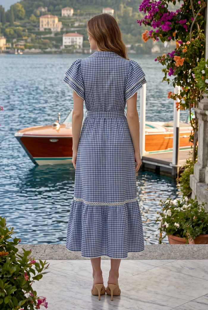KORALINA DRESS GINGHAM