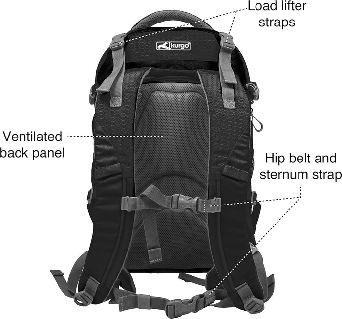 Kurgo G-Train Dog Carrier Pack-Black - Dog.Dog.Cat.