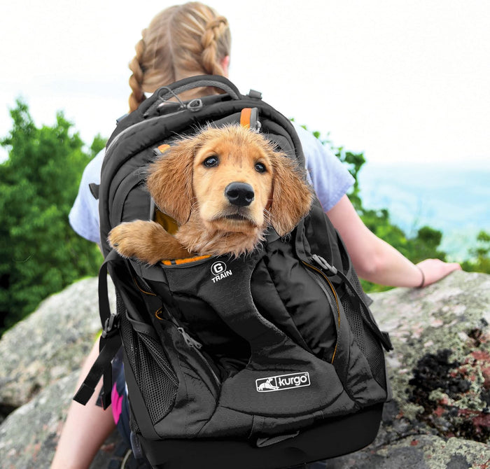 Kurgo G-Train Dog Carrier Pack-Black - Dog.Dog.Cat.