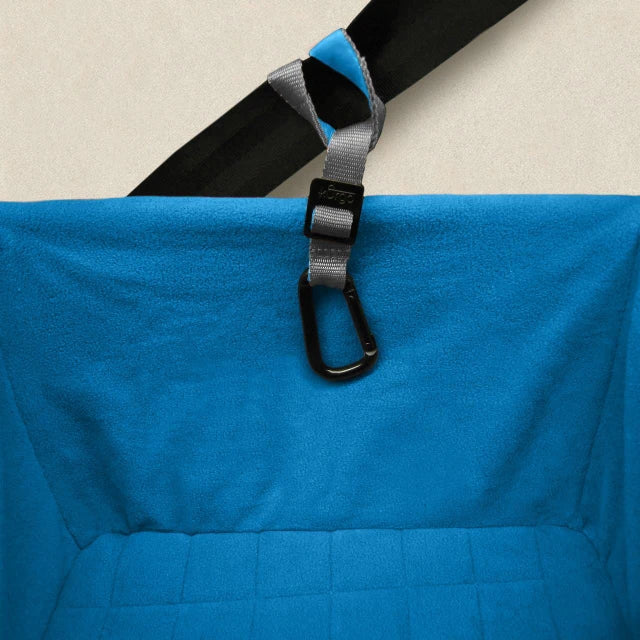 Kurgo Heather Dog Booster Seat – Elevated Car Seat for Small Dogs up to 30 lbs - Dog.Dog.Cat.