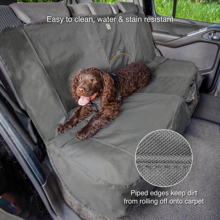 Kurgo Rover Bench Seat Cover – 55" Wide Waterproof Dog Car Seat Protector