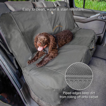 Kurgo Rover Bench Seat Cover – 55" Wide Waterproof Dog Car Seat Protector
