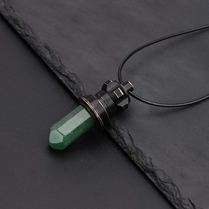 Kyber Crystal Pendant Necklace