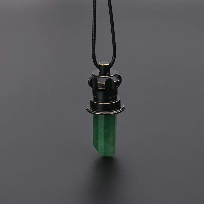Kyber Crystal Pendant Necklace
