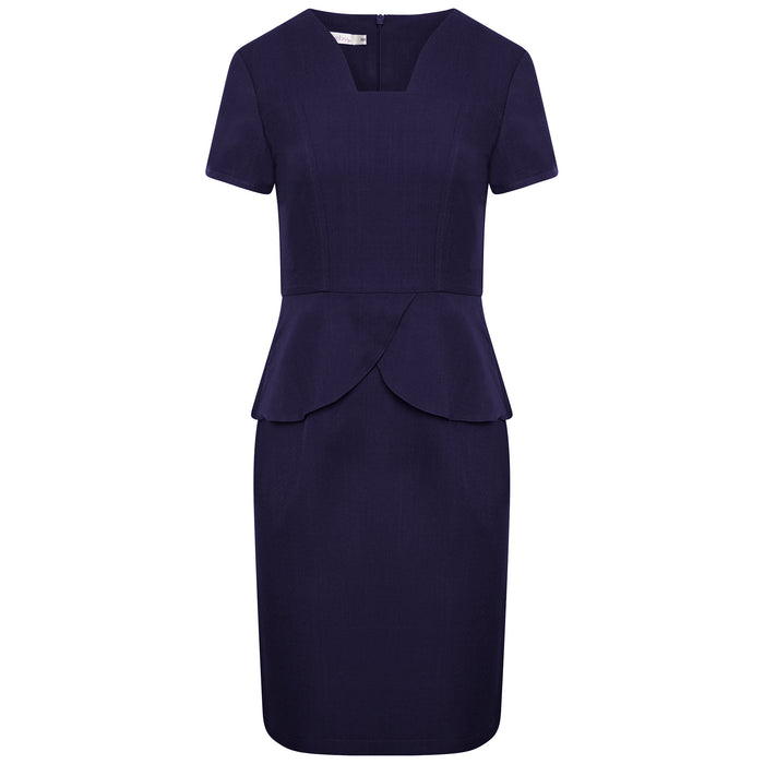 La Beeby Coco Polyester Peplum Dress
